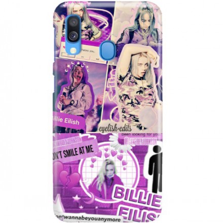 ETUI CLEAR NA TELEFON SAMSUNG GALAXY A40 BILLIE EILISH 2