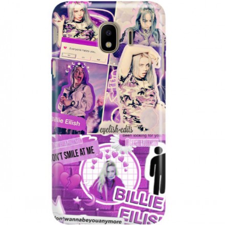 ETUI CLEAR NA TELEFON SAMSUNG GALAXY J4 2018 BILLIE EILISH 2