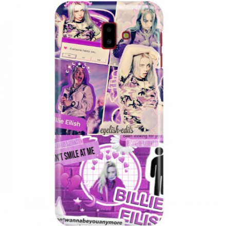 ETUI CLEAR NA TELEFON SAMSUNG GALAXY J6 PLUS 2018 BILLIE EILISH 2