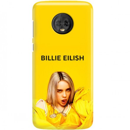 ETUI CLEAR NA TELEFON MOTOROLA MOTO G6 BILLIE EILISH 3