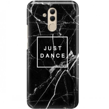ETUI CLEAR NA TELEFON HUAWEI MATE 20 LITE BLACK MARBLE