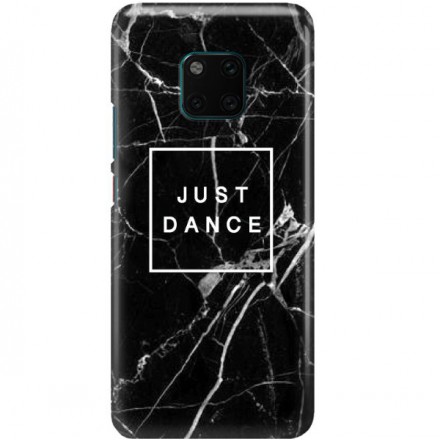 ETUI CLEAR NA TELEFON HUAWEI MATE 20 PRO BLACK MARBLE