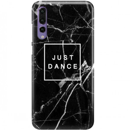 ETUI CLEAR NA TELEFON HUAWEI P20 PRO BLACK MARBLE