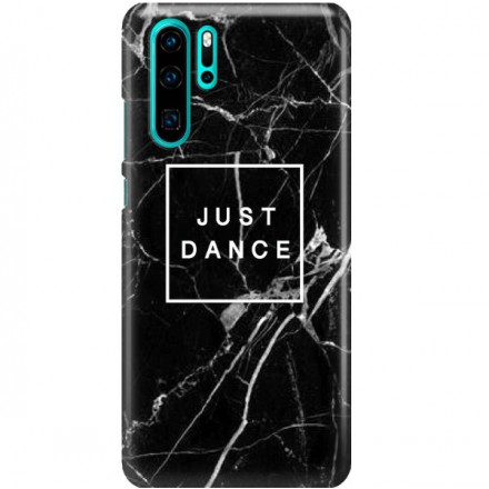 ETUI CLEAR NA TELEFON HUAWEI P30 PRO BLACK MARBLE
