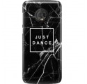 ETUI CLEAR NA TELEFON MOTOROLA MOTO G6 BLACK MARBLE