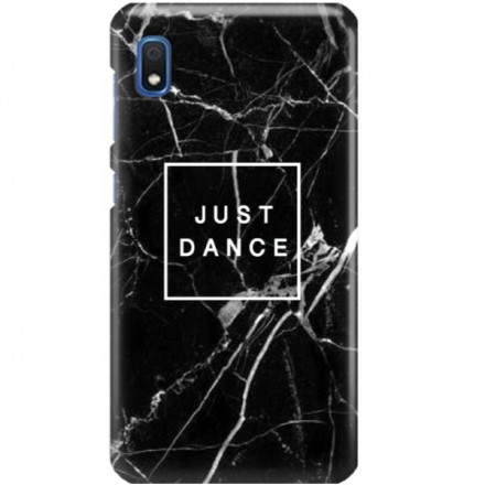 ETUI CLEAR NA TELEFON SAMSUNG GALAXY A10 BLACK MARBLE