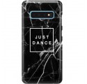 ETUI CLEAR NA TELEFON SAMSUNG GALAXY S10 BLACK MARBLE