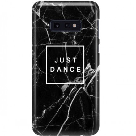 ETUI CLEAR NA TELEFON SAMSUNG GALAXY S10E BLACK MARBLE