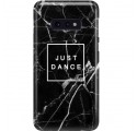 ETUI CLEAR NA TELEFON SAMSUNG GALAXY S10E BLACK MARBLE