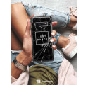 ETUI CLEAR NA TELEFON SAMSUNG GALAXY S10 PLUS BLACK MARBLE