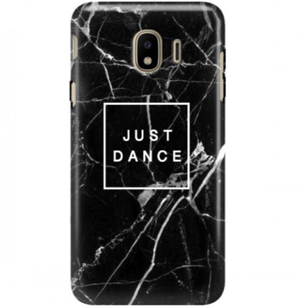 ETUI CLEAR NA TELEFON SAMSUNG GALAXY J4 2018 BLACK MARBLE