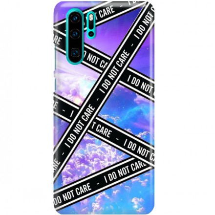 ETUI CLEAR NA TELEFON HUAWEI P30 PRO BLACK TAPE 1
