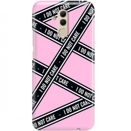 ETUI CLEAR NA TELEFON HUAWEI MATE 20 LITE BLACK TAPE 2