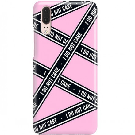 ETUI CLEAR NA TELEFON HUAWEI P20 BLACK TAPE 2