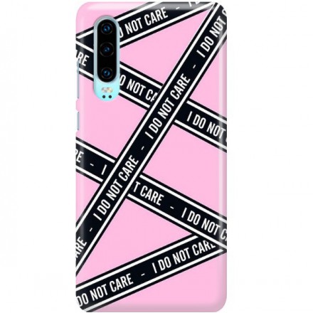 ETUI CLEAR NA TELEFON HUAWEI P30 BLACK TAPE 2