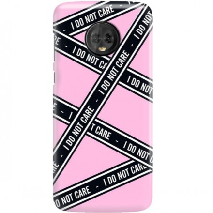 ETUI CLEAR NA TELEFON MOTOROLA MOTO G6 BLACK TAPE 2