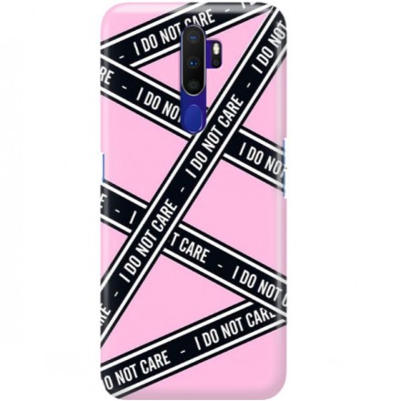 ETUI CLEAR NA TELEFON OPPO A9 2020 BLACK TAPE 2