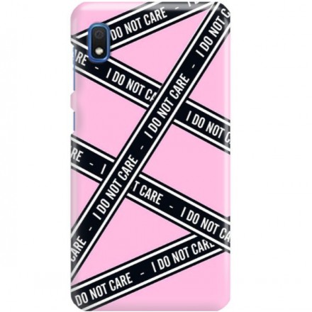 ETUI CLEAR NA TELEFON SAMSUNG GALAXY A10 BLACK TAPE 2