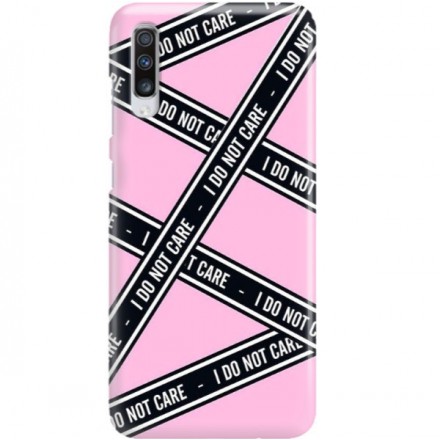 ETUI CLEAR NA TELEFON SAMSUNG GALAXY A70 BLACK TAPE 2