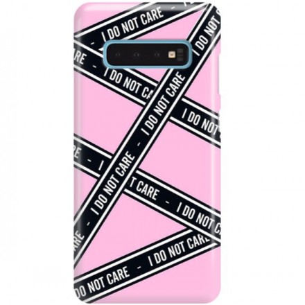 ETUI CLEAR NA TELEFON SAMSUNG GALAXY S10 BLACK TAPE 2