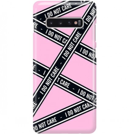 ETUI CLEAR NA TELEFON SAMSUNG GALAXY S10 PLUS BLACK TAPE 2