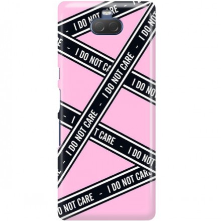 ETUI CLEAR NA TELEFON SONY XPERIA 10 BLACK TAPE 2