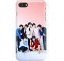 ETUI CLEAR NA TELEFON APPLE IPHONE 7 / 8 BTS FAN 1