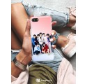 ETUI CLEAR NA TELEFON APPLE IPHONE 7 / 8 BTS FAN 1