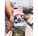 ETUI CLEAR NA TELEFON APPLE IPHONE 7 PLUS / 8 PLUS BTS FAN 1