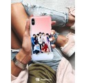 ETUI CLEAR NA TELEFON APPLE IPHONE X / XS BTS FAN 1