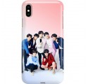 ETUI CLEAR NA TELEFON APPLE IPHONE XS MAX BTS FAN 1