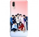 ETUI CLEAR NA TELEFON HUAWEI P20 BTS FAN 1