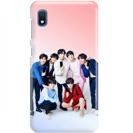 ETUI CLEAR NA TELEFON SAMSUNG GALAXY A10 BTS FAN 1