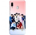 ETUI CLEAR NA TELEFON SAMSUNG GALAXY A20E BTS FAN 1