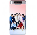 ETUI CLEAR NA TELEFON SAMSUNG GALAXY A80 BTS FAN 1