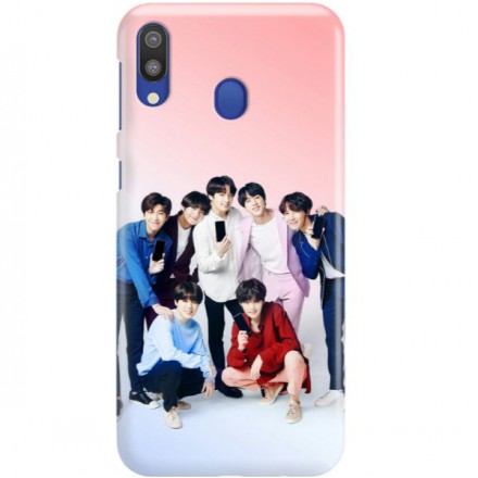 ETUI CLEAR NA TELEFON SAMSUNG GALAXY M20 BTS FAN 1