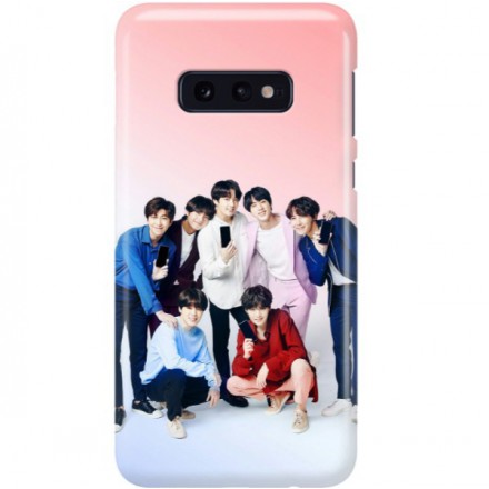 ETUI CLEAR NA TELEFON SAMSUNG GALAXY S10E BTS FAN 1