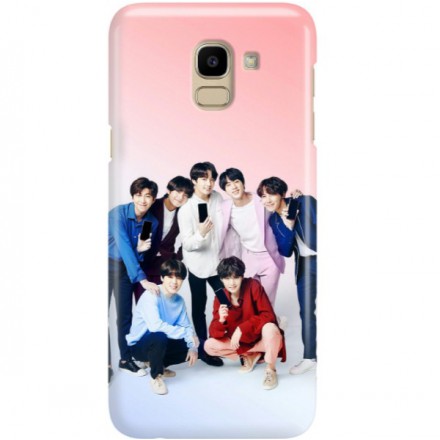 ETUI CLEAR NA TELEFON SAMSUNG GALAXY J6 2018 BTS FAN 1