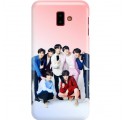 ETUI CLEAR NA TELEFON SAMSUNG GALAXY J6 PLUS 2018 BTS FAN 1