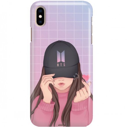 ETUI CLEAR NA TELEFON APPLE IPHONE XS MAX BTS FAN 2