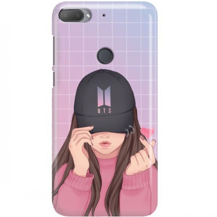 ETUI CLEAR NA TELEFON HTC DESIRE 12 PLUS BTS FAN 2