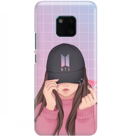 ETUI CLEAR NA TELEFON HUAWEI MATE 20 PRO BTS FAN 2