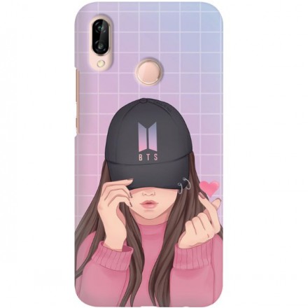 ETUI CLEAR NA TELEFON HUAWEI P20 LITE BTS FAN 2