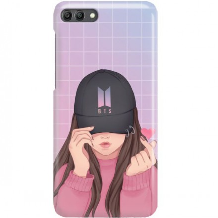 ETUI CLEAR NA TELEFON HUAWEI Y9 2018 BTS FAN 2