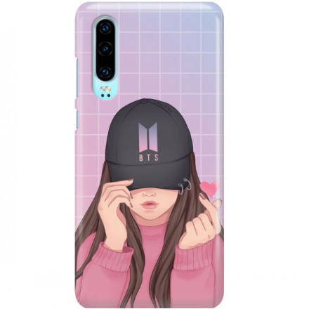 ETUI CLEAR NA TELEFON HUAWEI P30 BTS FAN 2