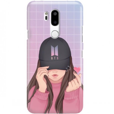 ETUI CLEAR NA TELEFON LG G7 BTS FAN 2