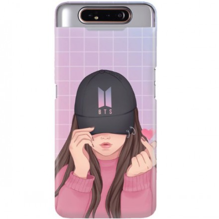 ETUI CLEAR NA TELEFON SAMSUNG GALAXY A80 BTS FAN 2