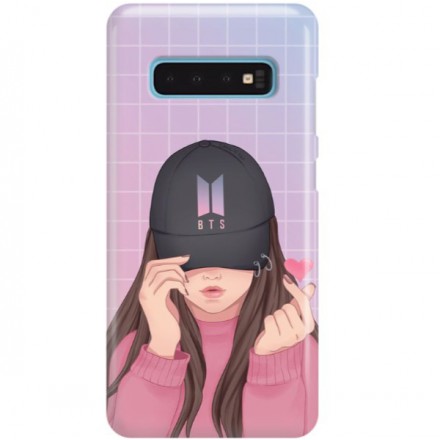 ETUI CLEAR NA TELEFON SAMSUNG GALAXY S10 BTS FAN 2