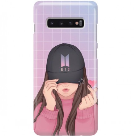 ETUI CLEAR NA TELEFON SAMSUNG GALAXY S10 PLUS BTS FAN 2