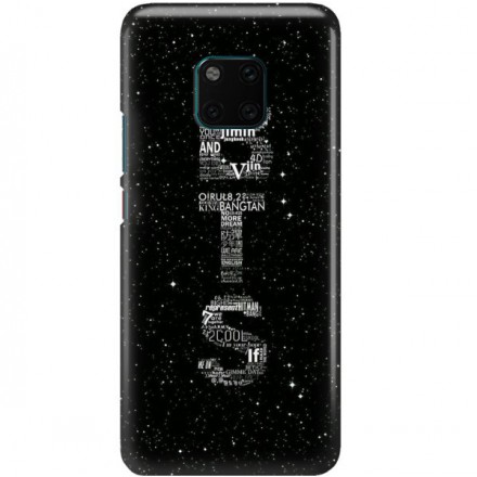ETUI CLEAR NA TELEFON HUAWEI MATE 20 PRO BTS FAN 3